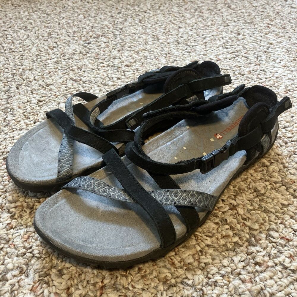 Merrell Terran Lattice II Womens Sandals Size 5 Strappy Comfort Outdoors Walking